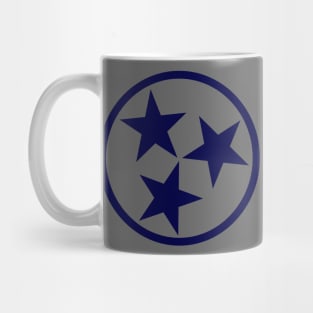 Tennessee State Flag Dark Navy Mug